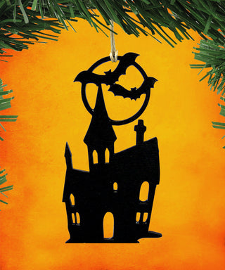 Haunted House Ornament, Set of 3, Magnet