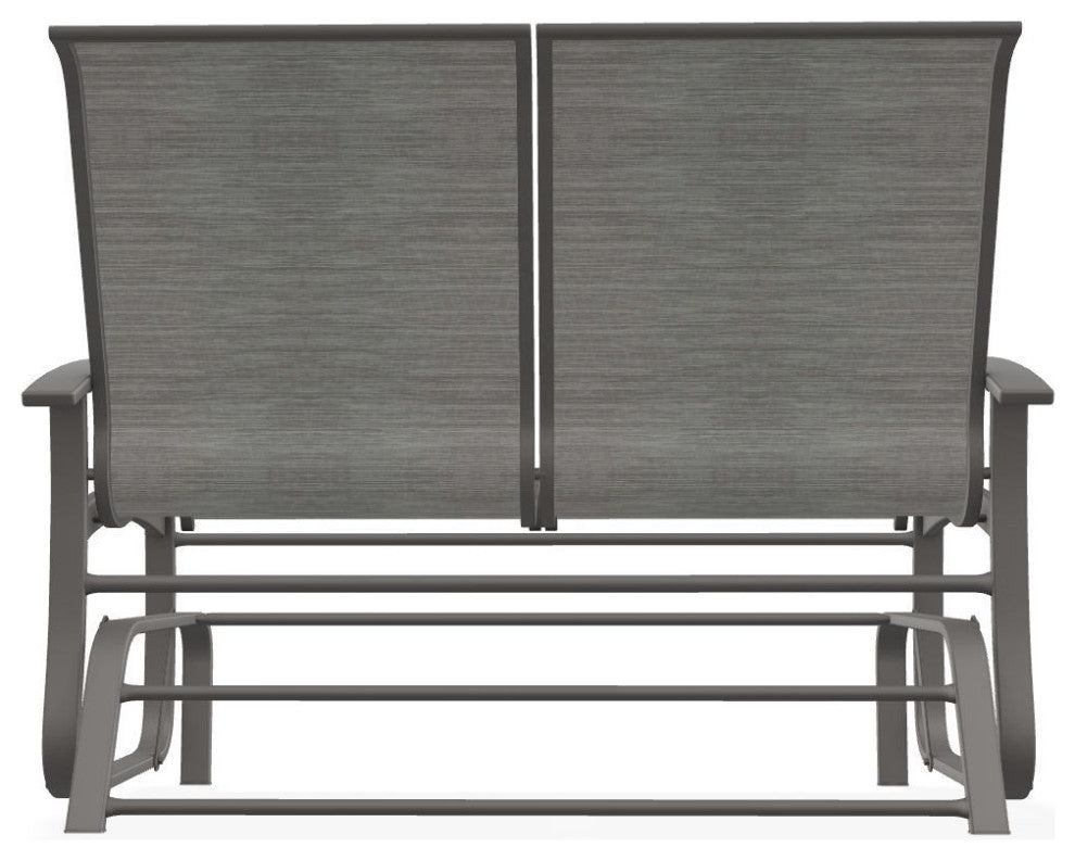 Belle Isle Sling 2-Seat Glider, Sicily/Warm Gray
