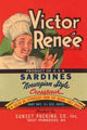 Victor Renee Sardines - Fine Art Giclee Print 24" x 36"