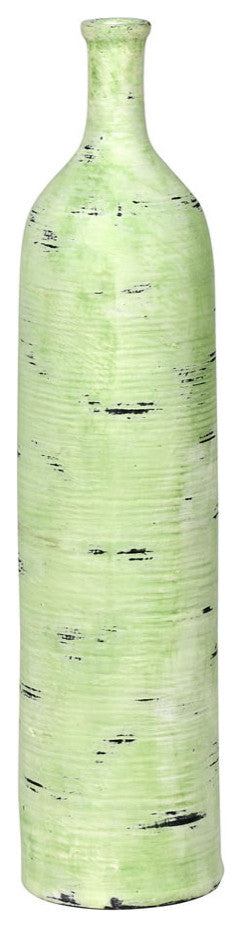 Vickerman Mint Textured Stroke Vase, 20"