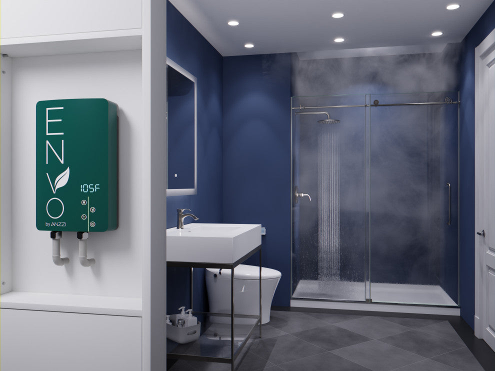 Envo ANZZI Electric Tankless Water Heater 11 kW at 240 Volts, 11kw