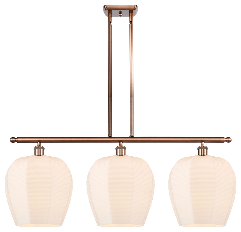 Innovations 516-3I-AC-G461-12 3 Light Island Light, Antique Copper