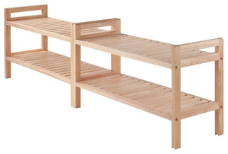 Mercury 2-Piece Set, Stackable Shoe Rack