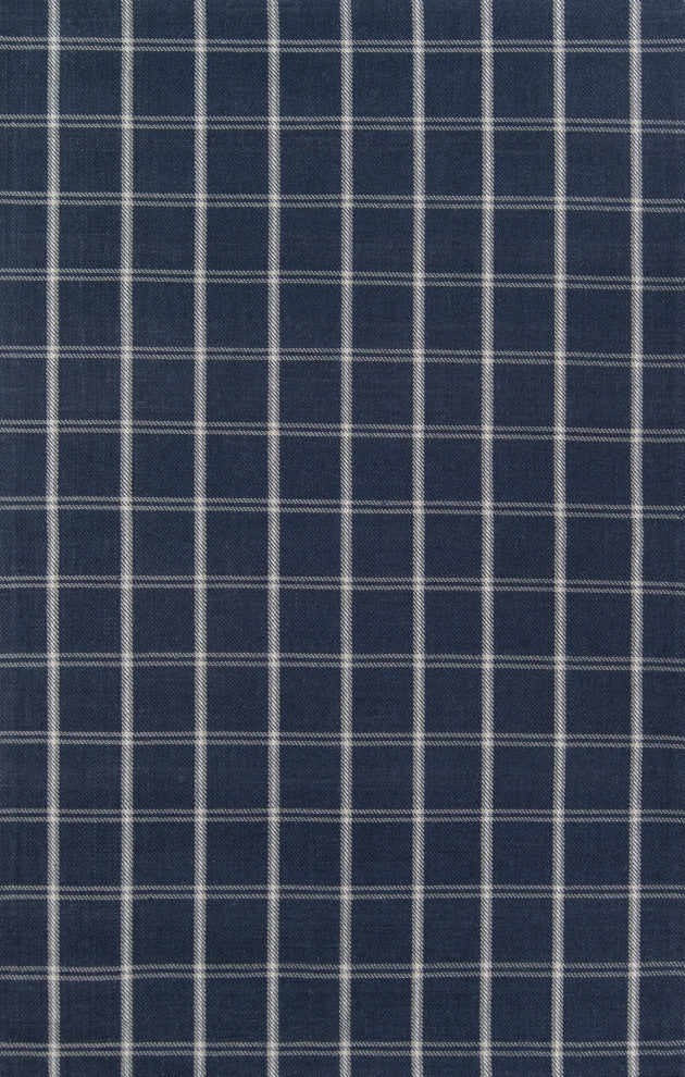 Erin Gates by Momeni Marlborough Dover Hand Woven Wool Area Rug, Navy, 2'x3'