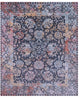 Wool & Silk Persian Hand Knotted Rug 7' 11" X 9' 9" - Q15554