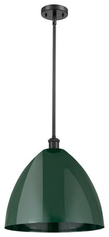 Innovations 516-1S-BK-MBD-16-GR 1-Light Pendant, Matte Black