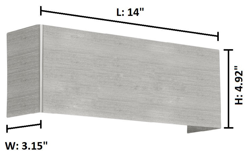 1x150W Wall Light w/ Matte Nickel Finish & Satin Glass