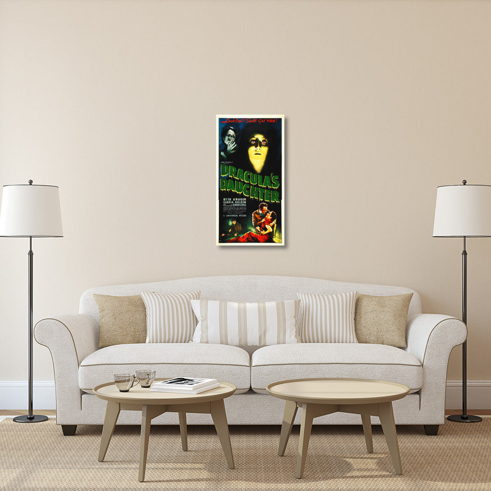 "Dracula's Daughter, 1936" Canvas by Hollywood Photo Archive, 21x40"