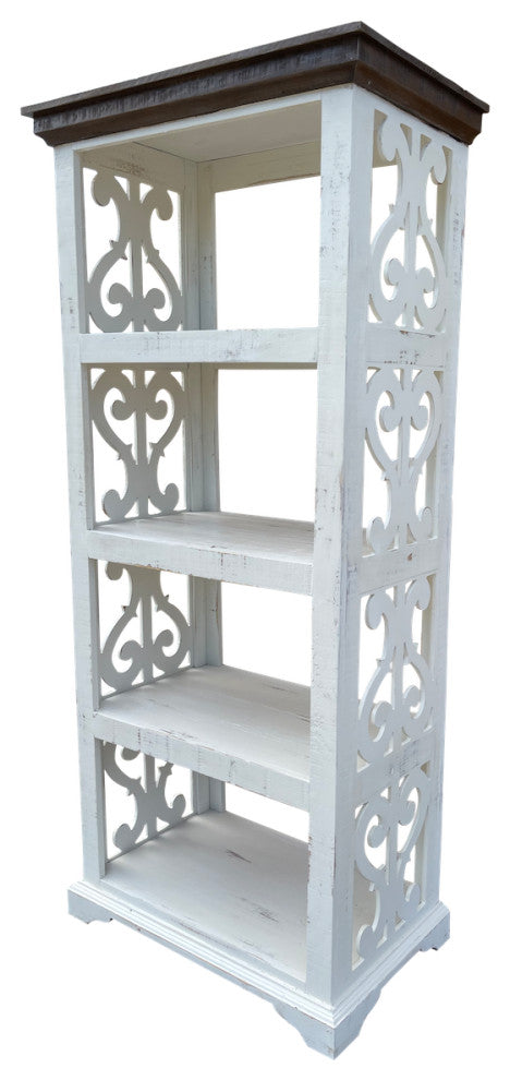Bookcase With Side Accent