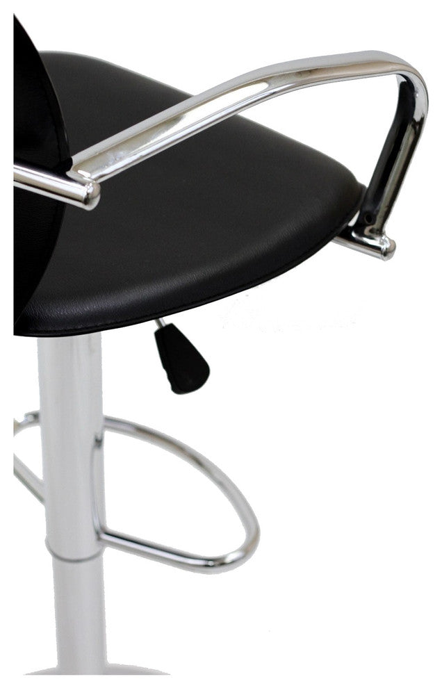 Modern Contemporary Dining Kitchen Bar Stool Black