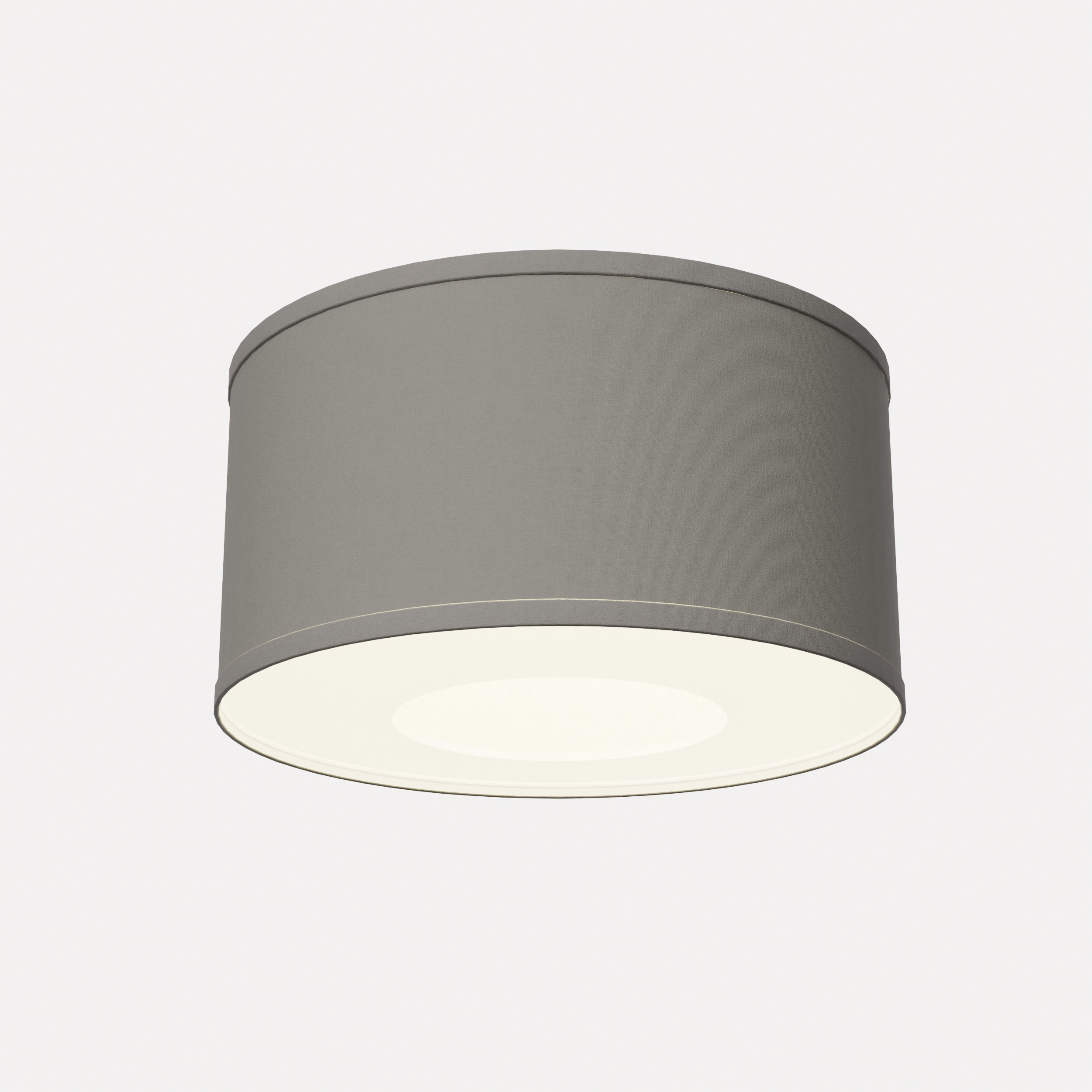 Fantastic Ceiling Fan Shade and Clips Bundle, Gray