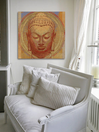 "Buddha I" Painting Print on Wrapped Canvas