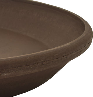 Single Slip Saucer, Chocolate, Medium