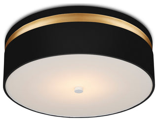 Serenity Black Flush Mount