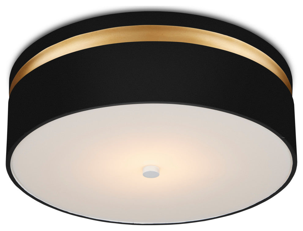 Serenity Black Flush Mount
