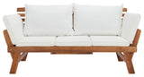 Safavieh Emely Outdoor Daybed, Natural/Beige
