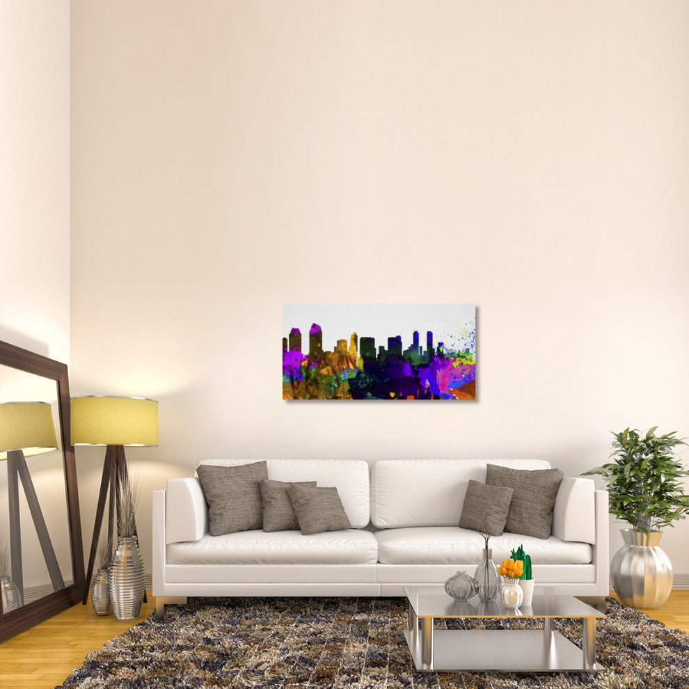 "San Diego City Skyline" Fine Art Print