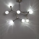 Modern Forms Catalyst LED 8-Light Chandelier in Polished Nickel