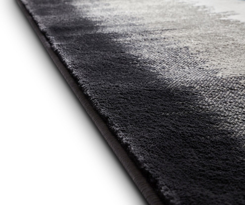 Well Woven Hughes Cali Modern Blue Area Rug, 7'10"x10'6"