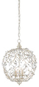 Crystal Bud Sphere Chandelier