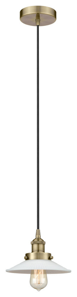 Innovations 616-1PH-AB-G1 1-Light Mini Pendant, Antique Brass
