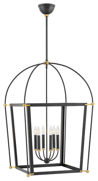 Hinkley Selby Medium Open Frame, Black