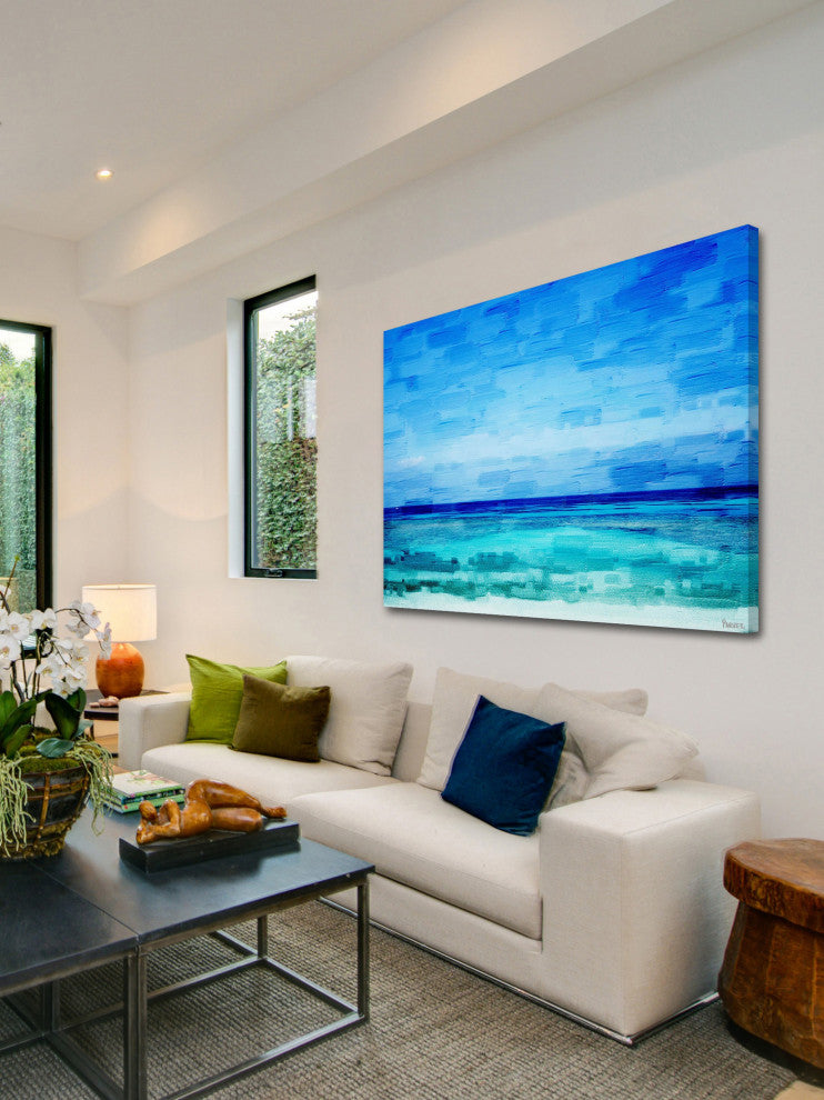 "Cromer" Print on Canvas, 60"x40"