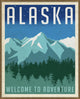 Alaska Adventure, Giclee Reproduction Artwork