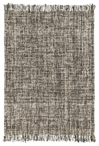 Porter Recycled Cotton Blend Throw Blanket Blanket, Black