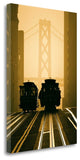 "Cable Cars San Francisco" By Mitchell Funk, Giclee Print on Gallery Wrap Canvas