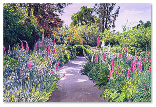 David Lloyd Glover 'Garden Walk' Canvas Art, 47"x30"