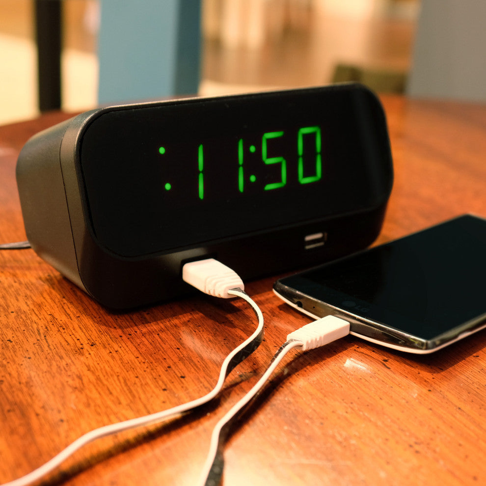 Fully Functional Alarm Clock With No Visible Camera Hole