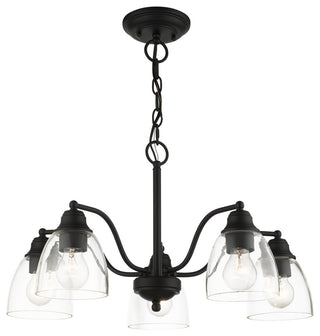 Black Transitional, Colonial, Updated Traditional, Chandelier