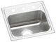 LRAD1716653 Lustertone Classic Stainless Steel 17" x 16" Drop-in ADA Sink