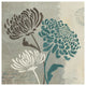 "Chrysanthemums II" Digital Paper Print by Wellington Studio, 38"x38"