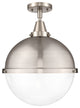 Innovations 447-1C-SN-HFS-122-SN-LED 1 Light Flush Mount, Brushed Satin Nickel