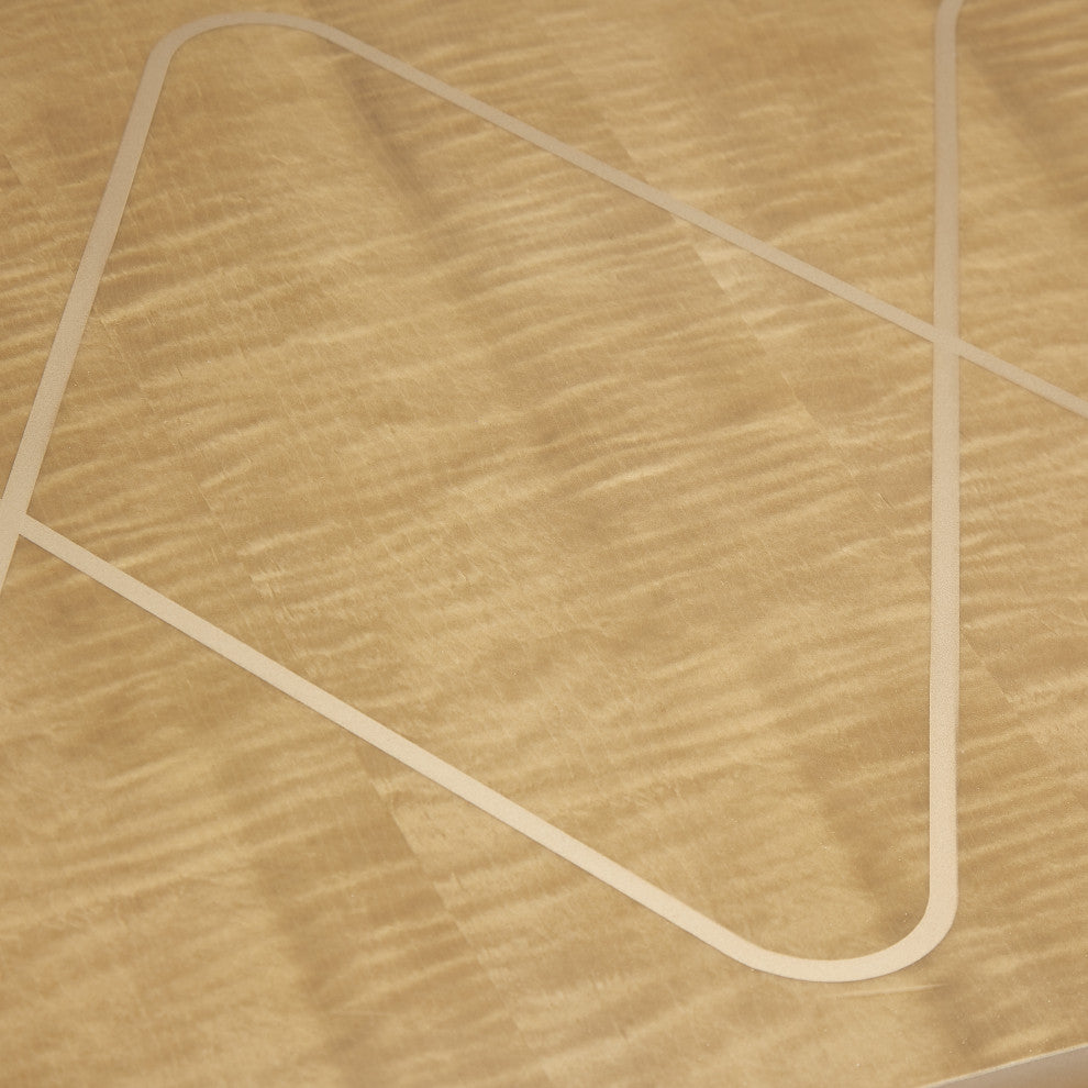 Malibu Crest Wood Vanity/Writing Desk - Blush