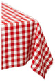 DII Red/White Checkers Tablecloth