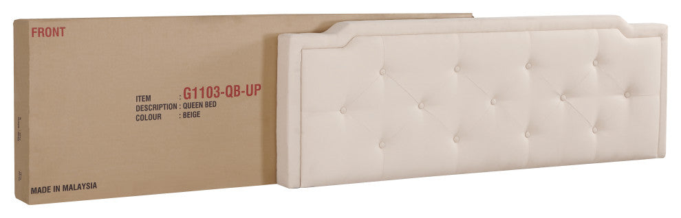 Starlight All in One Bed, Beige, Queen