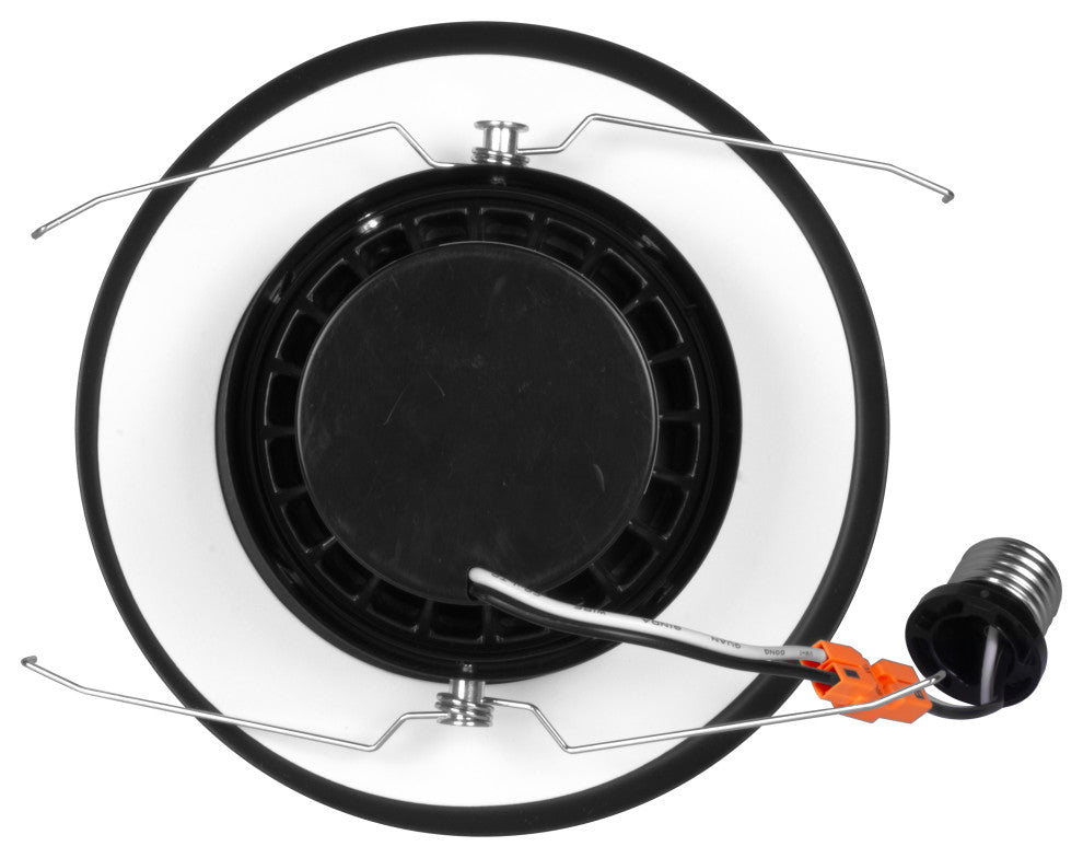 LED Adjustable Downlight Kit for 5" or 6" Housings, Black, 3000k