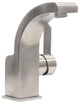 Boann Priscilla Bathroom/Vessel Faucet, 7.6", Brushed Stainless Steel