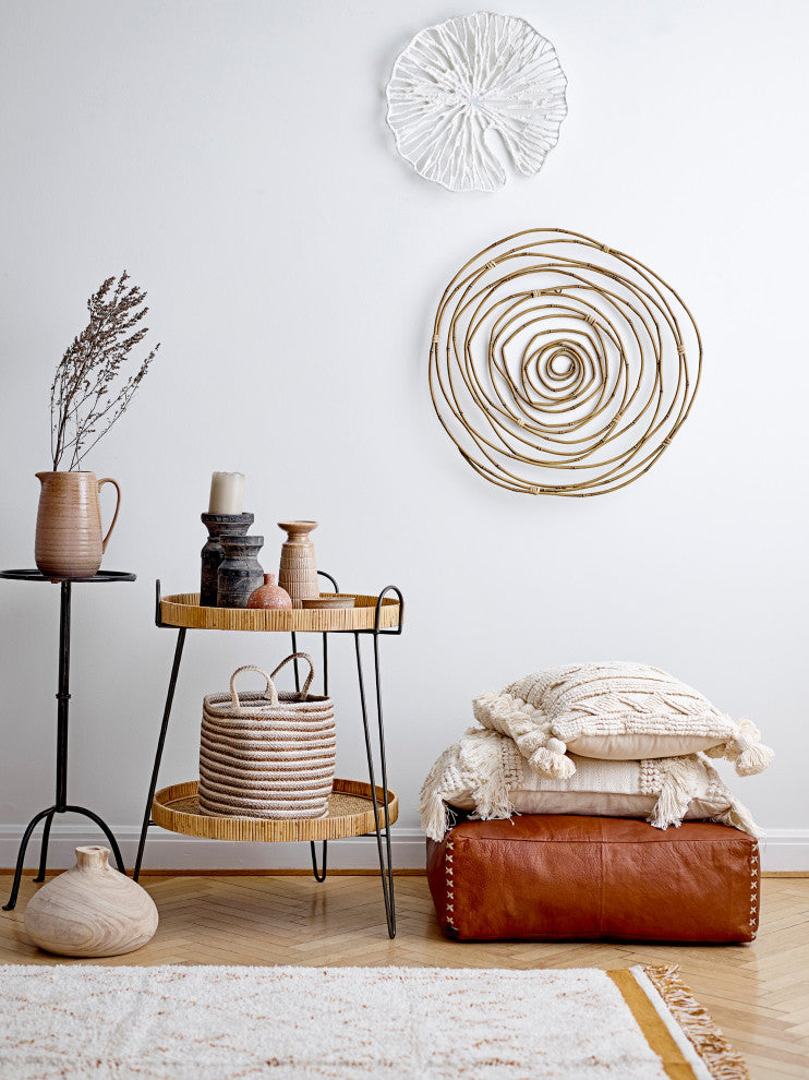 Handmade White Coral Shaped Paper & Metal Wall DÃ©cor (Set of 3 Sizes)