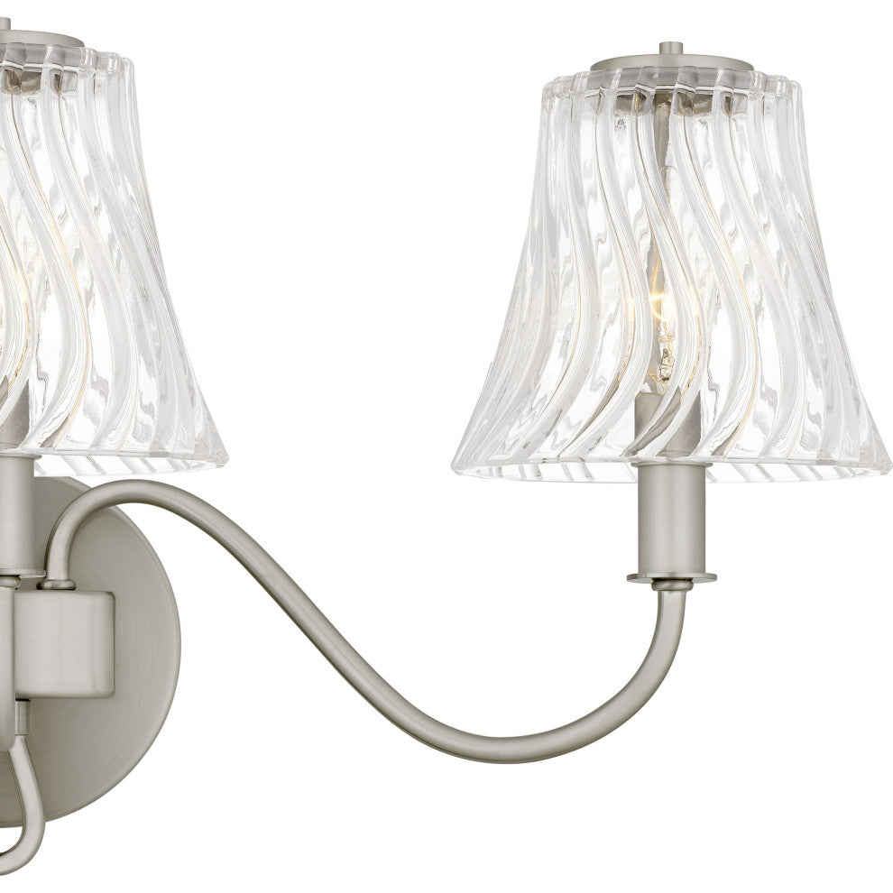 Quoizel MCK8623 McKinney 3 Light 23"W Vanity Light - Brushed Nickel