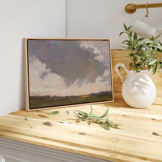 "Sky's Affection" - A Serene Sky Landscape Canvas