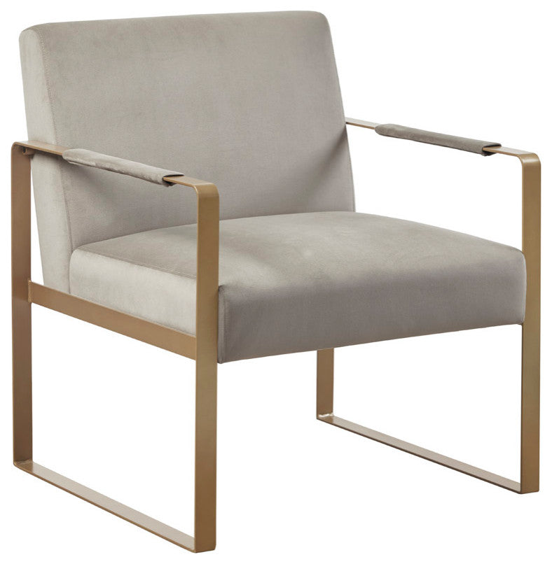 Martha Stewart Jayco Accent Chair, Taupe