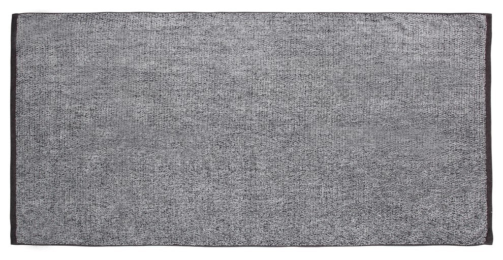 Everplush Diamond Jacquard Bath Sheet Towel Set, Set of 2, Gray