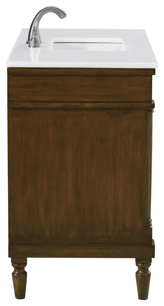 Elegant Lighting VF13042-VW Lexington 42" - Antique White