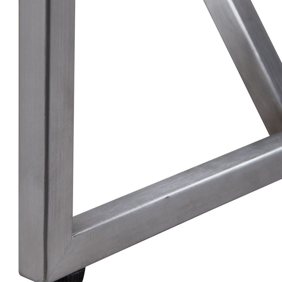 Uttermost 24954 Abaya 54"W Contemporary Console / Sofa Table - Soft White Oak