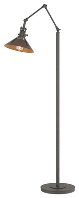 Henry Floor Lamp, Natural Iron, Bronze Accents