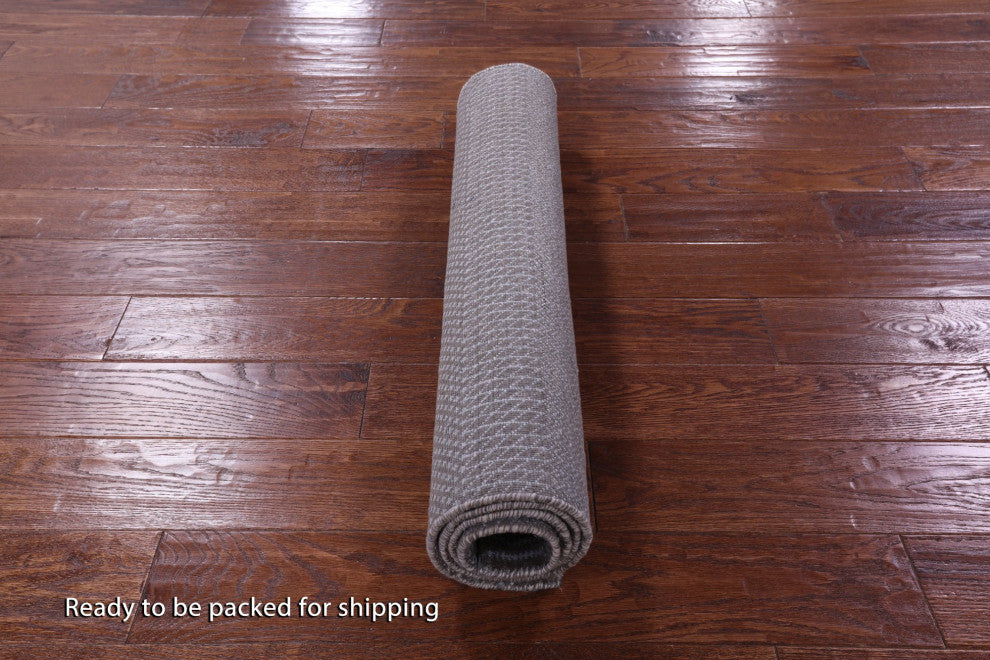 Wool and Silk Savannah Grass Handmade Rug 2' 10" X 5' 0" Q11555